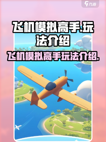 飞机模拟高手🔥玩法揭秘，新手必看！✈截图1