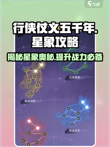 行侠仗义五千年星象攻略🌟带你玩转游戏✨截图1