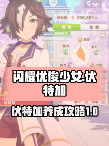 闪耀优俊少女伏特加养成攻略介绍截图1