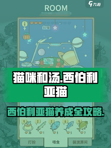 🎮《猫咪和汤》西伯利亚猫养成攻略大揭秘！截图1
