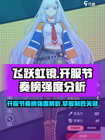 飞跃虹镜🔥开服节奏榜强度解析，冲榜必备！截图1