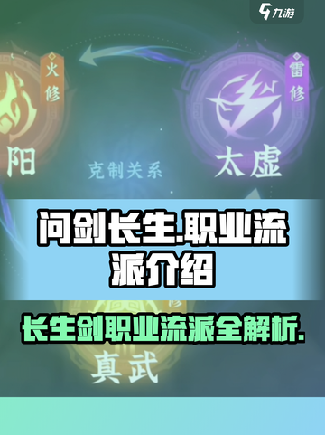 问剑长生：揭秘各职业流派🔥游戏党必看！截图1