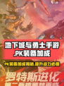 地下城与勇士手游🔥PK装备加成揭秘！✨
