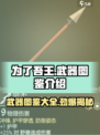 为了吾王手游🔥武器图鉴大全，玩家必看！