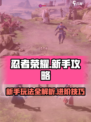 忍者荣耀攻略大全介绍