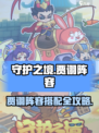 《守护之境》贾诩阵容搭配🔥必胜攻略💥  
（含强力阵容&技巧揭秘🎮）