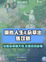 庄园合合出售杂草可以吗介绍