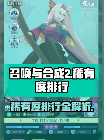 召唤与合成2稀有度排行榜介绍截图1