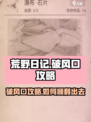 荒野日记破风口攻略介绍