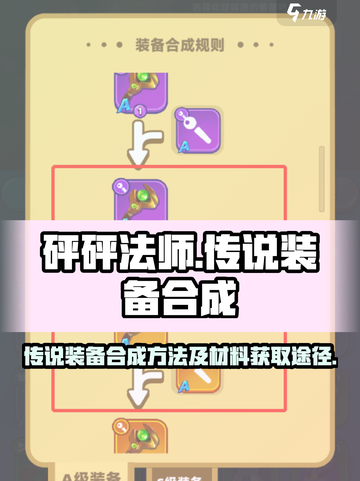 砰砰法师怎么合成传说装备介绍截图1