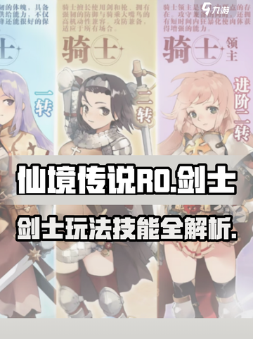 仙境传说RO：剑士技能大曝光！⚔新手必看截图1
