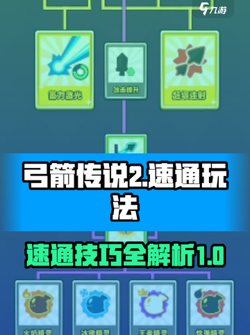 弓箭传说2速通怎么过介绍截图1