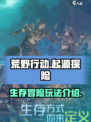 荒野起源🔥生存还是毁灭？玩法全揭秘！