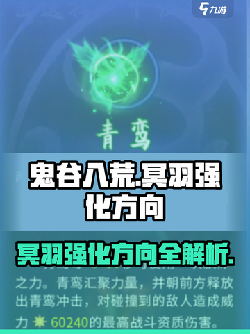鬼谷八荒冥羽最强🔥强化攻略来啦！截图1