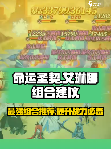 命运圣契：艾琳娜最强组合🔥快来看看！截图1
