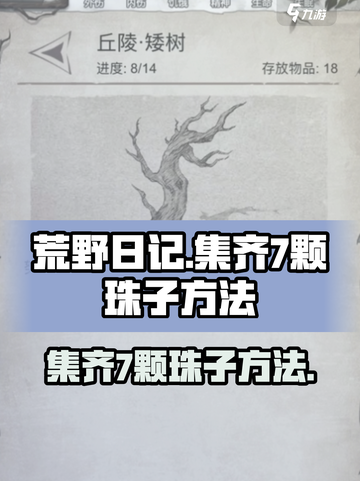 荒野日记7颗珠子如何集介绍截图1