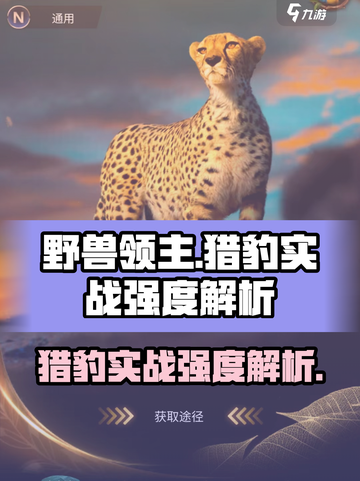 野兽领主新世界💥猎豹实战强度解析！ leo截图1