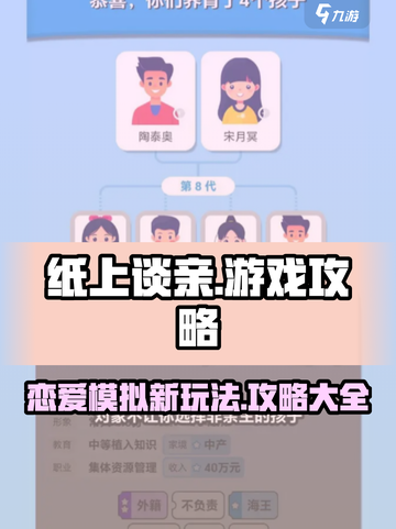 纸上谈亲游戏介绍介绍截图1