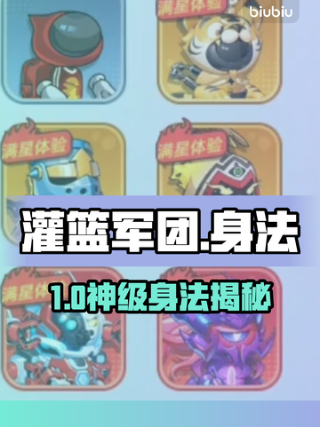 【灌篮军团】身法天花板🔥秒变大神截图1