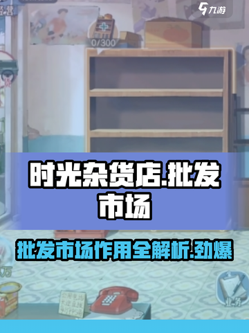 时光杂货店批发市场作用介绍截图1