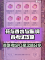 花与香水与猫香水考级怎么过介绍