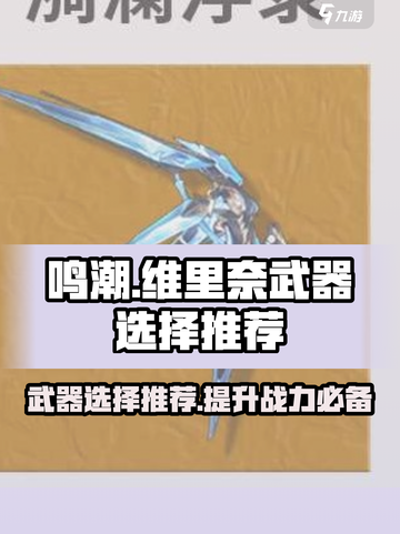 鸣潮🔥维里奈武器选择攻略⚡助你战力飙升！截图1