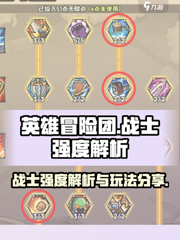 英雄冒险团战士强度解析介绍截图1