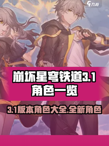 崩坏星穹铁道3.1角色有哪些介绍截图1