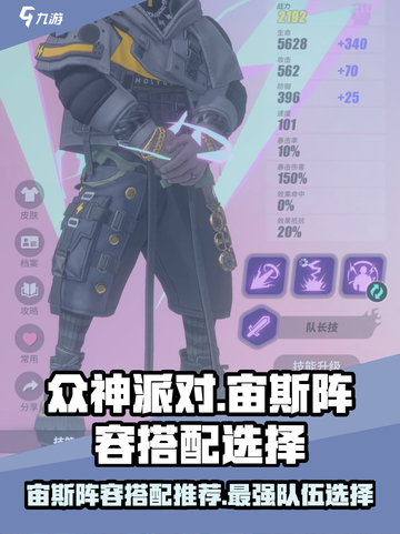 众神派对宙斯队伍推荐介绍截图1