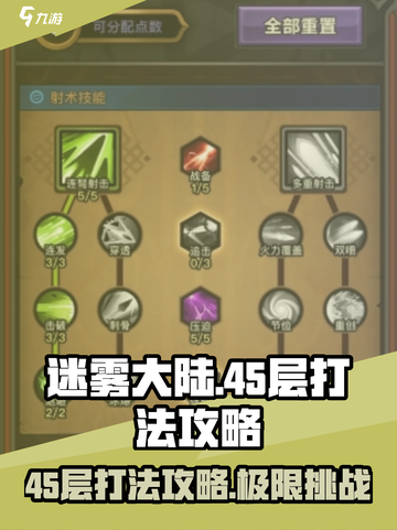 迷雾大陆🔥45层打法攻略，轻松通关不是梦！截图1