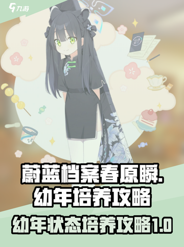 蔚蓝档案春原瞬幼年状态怎么样介绍截图1