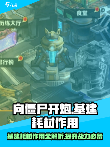 向僵尸开炮🔥基建耗材作用全解析！在游戏中无敌💡截图1