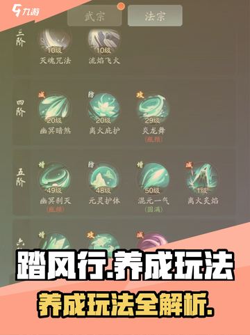 踏风行养成玩法🔥超详细攻略来了！🎉截图1