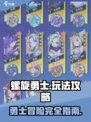螺旋勇士攻略大全介绍