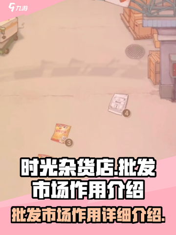 时光杂货店批发市场大揭秘💥游戏必备🔥截图1
