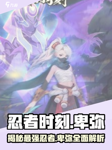 忍者时刻卑弥🔥超详细解析，玩游戏必看！截图1