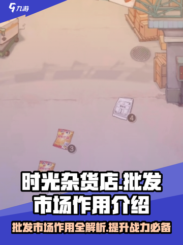 时光杂货店批发市场大揭秘💥游戏必备🔥截图1