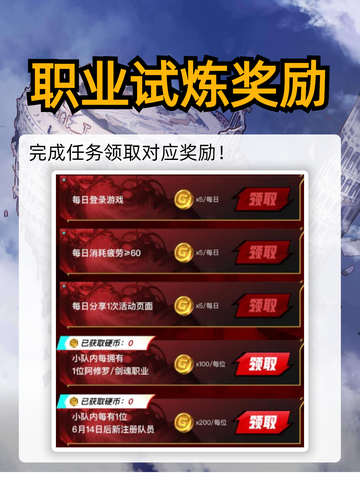 🎮DNF手游新职业剑魂阿修罗强势来袭！快来看看推出了哪些活动。截图6