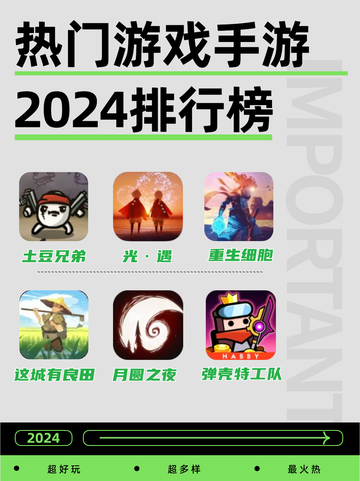 🔥2024热门游戏手游排行榜📈，火爆游戏一网打尽！🎉截图1