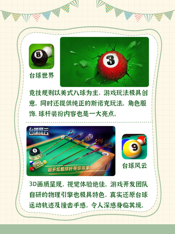 2024必玩台球游戏盘点 不可错过的桌球手游盛宴截图2