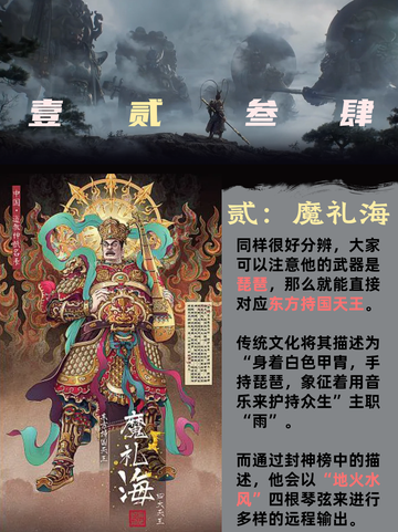 🔥九游帮你分析--黑神话悟空四大天王！🌟截图3