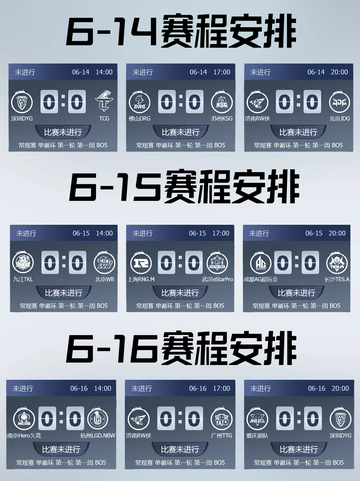 【九游带你了解】王者荣耀职业联赛赛程来啦！截图3