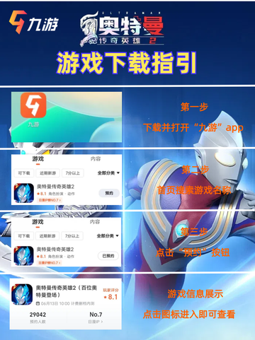 ✨【下载指南】奥特曼迷必点！传奇英雄2手游轻松get！截图4