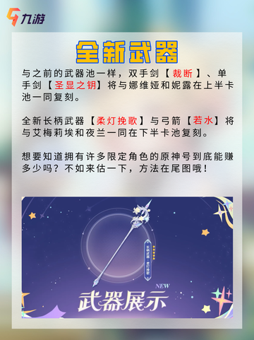 📖原神4.8卡池信息 新角色艾梅莉埃上线截图5