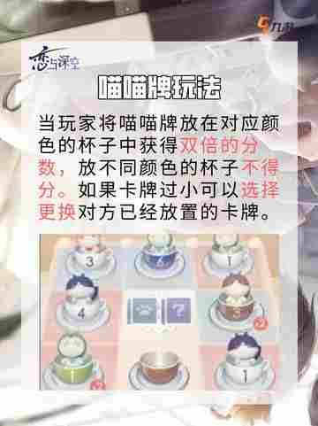 恋与深空喵喵牌攻略：让夫人们轻松胜利🏆截图5