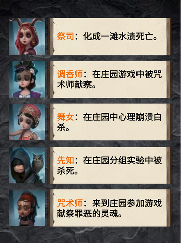 第五人格全部求生结局你知道吗？都在这里了👻截图5