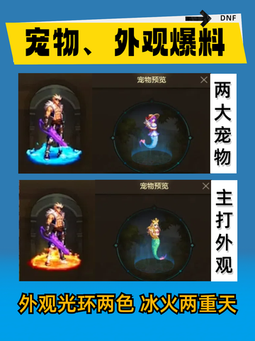 🌞DNF手游夏日版本爆料！清凉泳装，炫酷新装一网打尽👙截图3