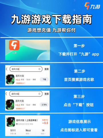 人气爆棚！九游手游排行榜大公开截图2
