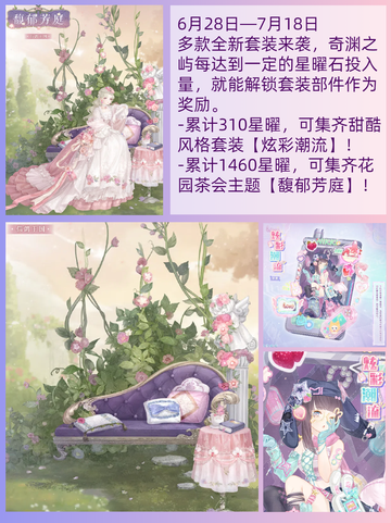 奇迹暖暖7月活动盛宴，精彩不停歇！截图2
