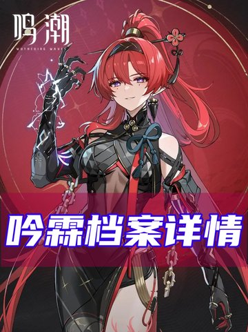鸣潮吟霖信息大全分享🌸截图1